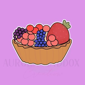 Fruit Tart Cookie Cutter