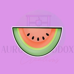 Watermelon Half Cookie Cutter