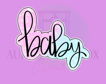 Tagliapasta per biscotti "Baby Plaque #1"