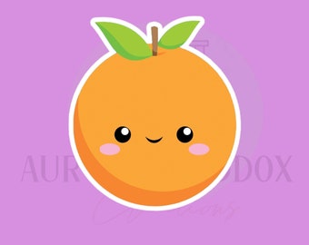 Cortador de galletas de color naranja