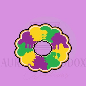 Circle King Cake With Middle Cut Out | Cookie Cutter