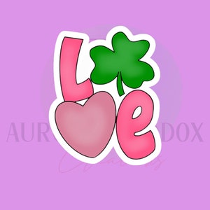 Love Clover Cookie Cutter