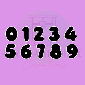 Bubble Numbers | Cookie Cutter