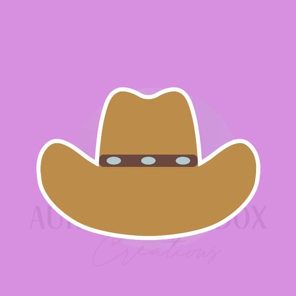 Hat Cookie Cutter Etsy