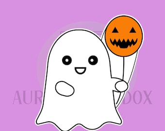 Ghost Balloon Cookie Cutter