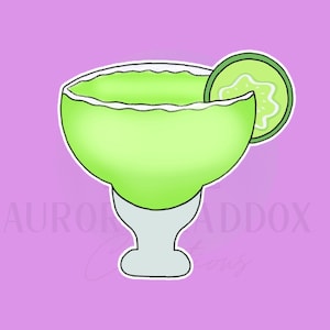 Margarita with Lime Cookie Cutter