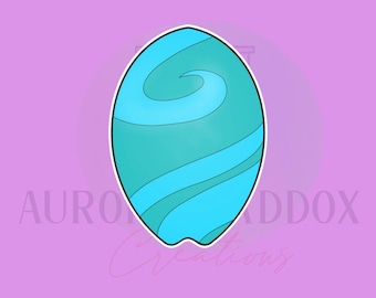 Surf Board Cookie Cutter