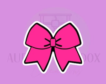 Cheer Bow Cookie Cutter