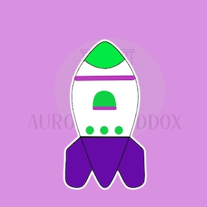 Rocket Ship | Cookie Cutter