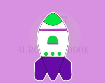 Rocket Ship | Cookie Cutter