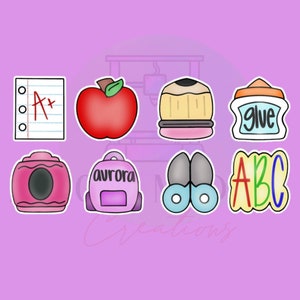 School | Mini | Pick 1 | Cookie Cutter