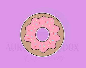 Donut mit Ausstechform