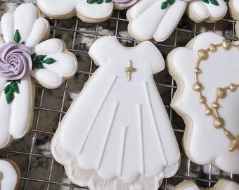 Baptism Dress Cookie Cutter