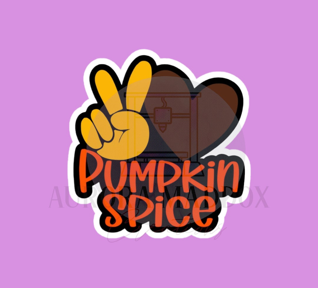 Peace Love Pumpkin Spice Cookie Cutter Outline Etsy peace-love-pumpkin-spice-cookie-cutter-outline-etsy