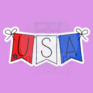 Banner 3 Flags | Cookie Cutter
