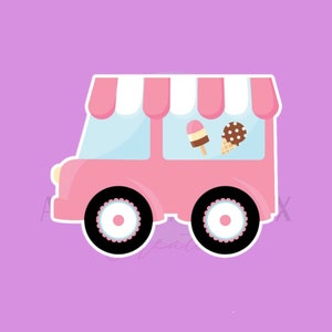 Ice Cream Truck Cookie Cutter