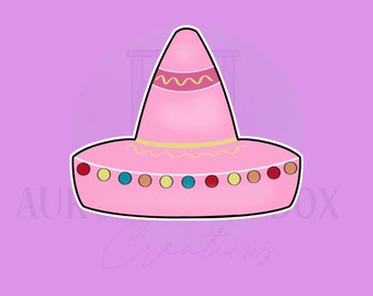 Cortador de galletas con forma de sombrero