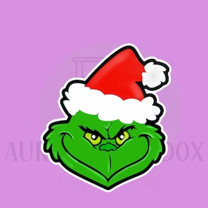 Cortador de galletas / Papá Noel verde