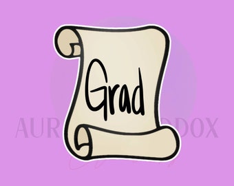 Diploma Scroll | Cookie Cutter