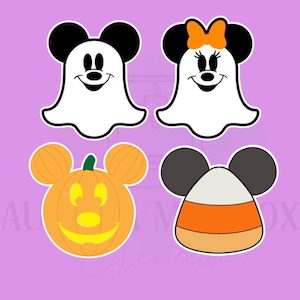 Mouse Halloween | 4 Piece | Cookie Cutters