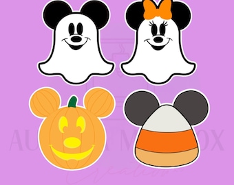 Mouse Halloween | 4 Piece | Cookie Cutters