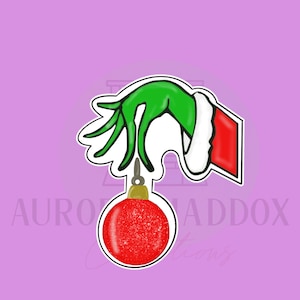 Christmas Hand Ornament | Cookie Cutter