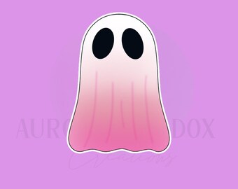 Long Ghost Cookie Cutter
