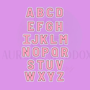 Alphabet | FULL SET | Cookie Cutter