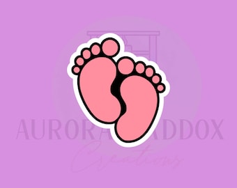 Baby Feet #2 Cookie Cutter
