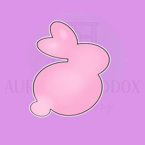 Sweet Easter Bunny Cookie Cutter