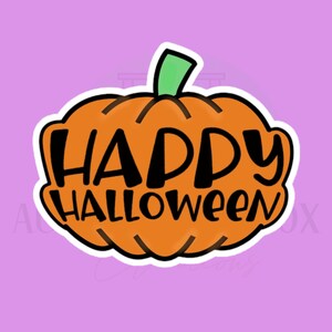 Happy Halloween Pumpkin | Cookie Cutter