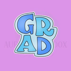 GRAD Retro Cookie Cutter