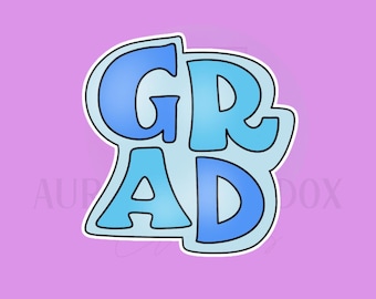 GRAD Retro Cookie Cutter
