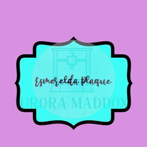 Esmerelda Wandtafel | Cookie Cutter