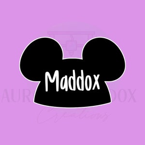 Mouse Hat | Cookie Cutter