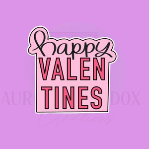 Happy Plaque Cookie Cutter