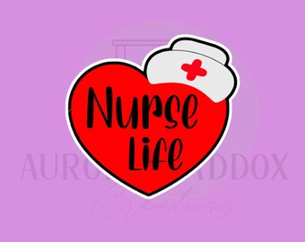 Nurse Heart Cookie Cutter