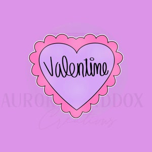 Heart Scalloped Cookie Cutter