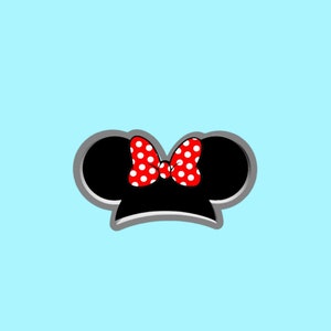 Mouse Ear Hat Bow | Cookie Cutter