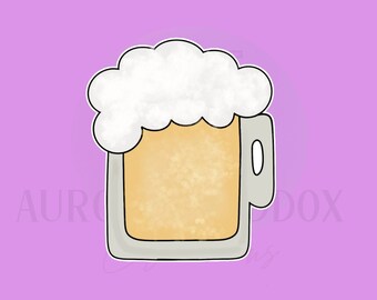 Bierkrug-Ausstechform
