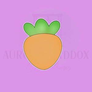 Cute Easter Carrot Cookie Cutter