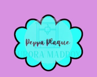 Pepp Plaque | Cookie Cutter