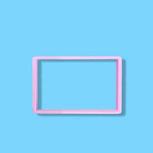 Rectangle Plaque Cookie Cutter