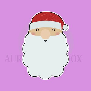 Santa Long Beard Cookie Cutter
