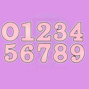 Sweet Numbers | Choose 1 | Cookie Cutter
