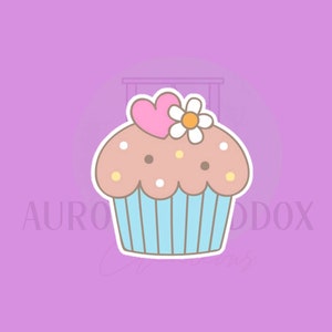 Heart Cupcake Cookie Cutter