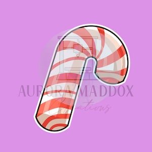 Candy Cane Cookie Cutter
