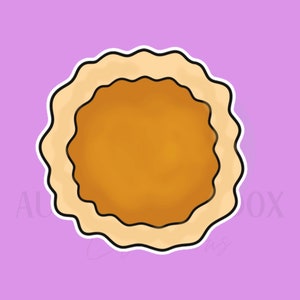 Pie #4 Cookie Cutter