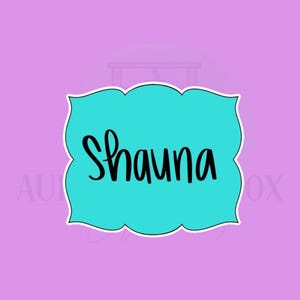 Shauna Plakette | Cookie Cutter