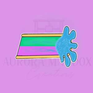 Slipping Slide Cookie Cutter